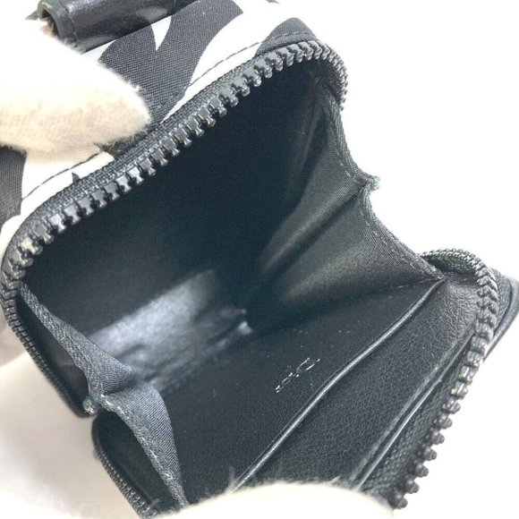 DIOR HOMME Accessory box with key ring Cigarette case Tribal Bicolor Pouch - Picture 15 of 16